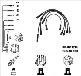 Комплект электропроводки NGK 5976