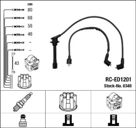 Комплект электропроводки NGK 0348