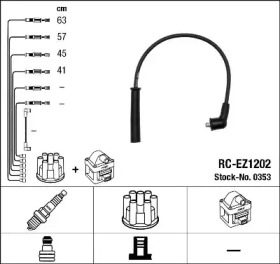 Комплект электропроводки NGK 0353