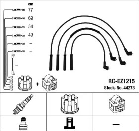 Комплект электропроводки NGK 44273