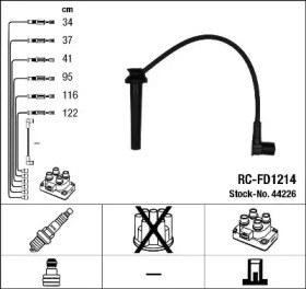 Комплект электропроводки NGK 44226