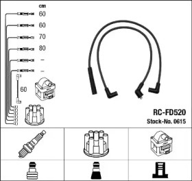 Комплект электропроводки NGK 0615