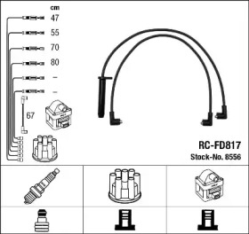 Комплект электропроводки NGK 8556