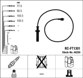 Комплект электропроводки NGK 44259