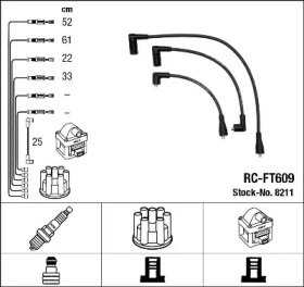 Комплект электропроводки NGK 8211