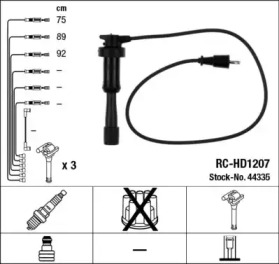 Комплект электропроводки NGK 44335