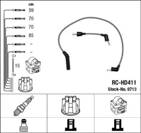 Комплект электропроводки NGK 0713