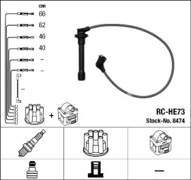 Комплект электропроводки NGK 8474