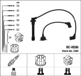 Комплект электропроводки NGK 3386