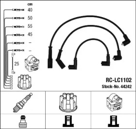 Комплект электропроводки NGK 44242