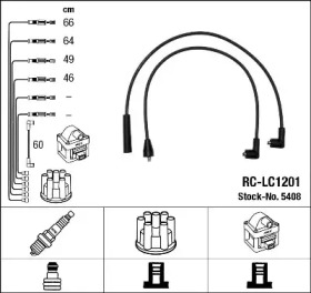 Комплект электропроводки NGK 5408