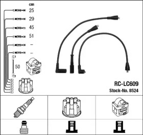 Комплект электропроводки NGK 8524