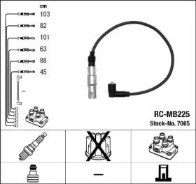 Комплект электропроводки NGK 7065