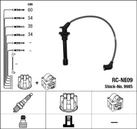 Комплект электропроводки NGK 9985