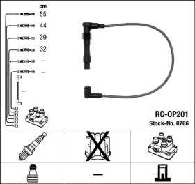 Комплект электропроводки NGK 0766