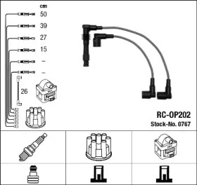 Комплект электропроводки NGK 0767