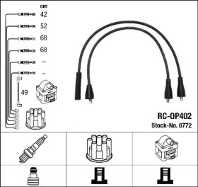 Комплект электропроводки NGK 0772