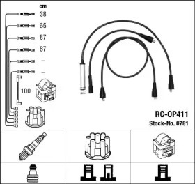 Комплект электропроводки NGK 0781