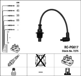 Комплект электропроводки NGK 7275