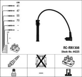 Комплект электропроводки NGK 44225