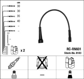 Комплект электропроводки NGK 8183