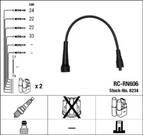 Комплект электропроводки NGK 8234