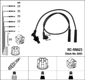 Комплект электропроводки NGK 8493