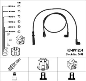 Комплект проводов зажигания NGK 5401