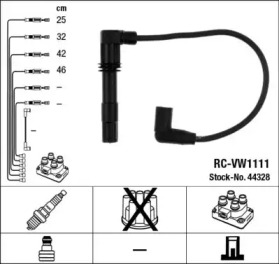 Комплект электропроводки NGK 44328