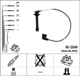 Комплект электропроводки NGK 8932