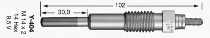 Свеча накаливания NGK 6829