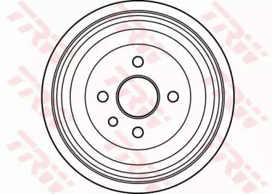 Тормозной барабан TRW DB4002