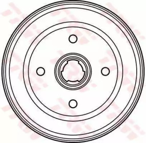 Тормозной барабан TRW DB4030