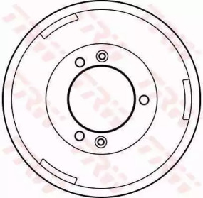 Тормозной барабан TRW DB4039