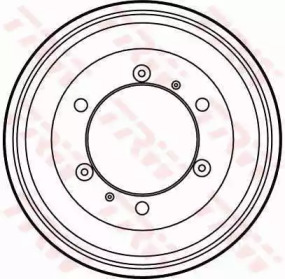 Тормозной барабан TRW DB4052