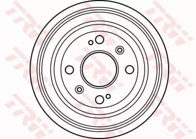 Тормозной барабан TRW DB4118