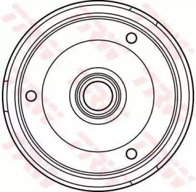 Тормозной барабан TRW DB4119
