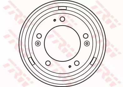 Тормозной барабан TRW DB4211