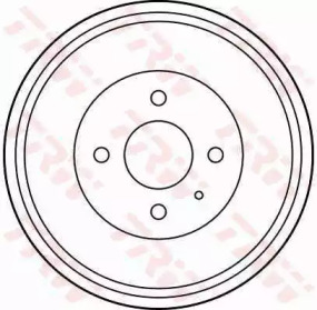 Тормозной барабан TRW DB4248