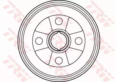 Тормозной барабан TRW DB4265