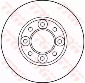 Тормозной диск TRW DF1301