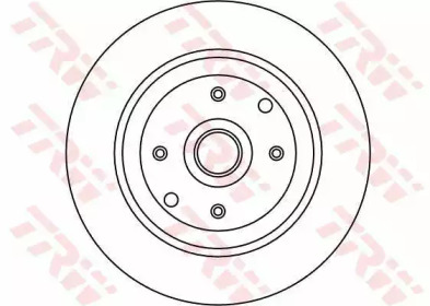 Тормозной диск TRW DF1621