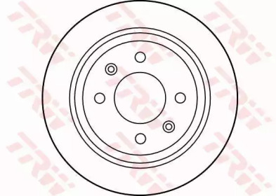 Тормозной диск TRW DF1669