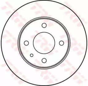 Тормозной диск TRW DF1751