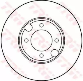Тормозной диск TRW DF1878