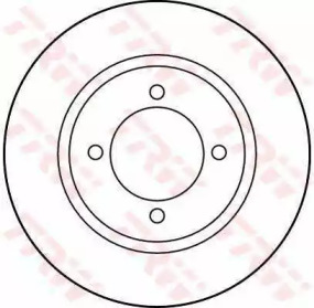 Тормозной диск TRW DF1931