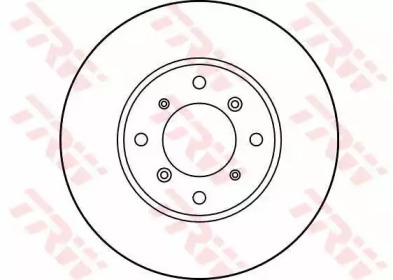 Тормозной диск TRW DF1963