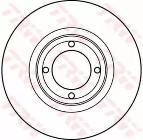Тормозной диск TRW DF2613