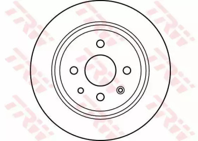 Тормозной диск TRW DF2614