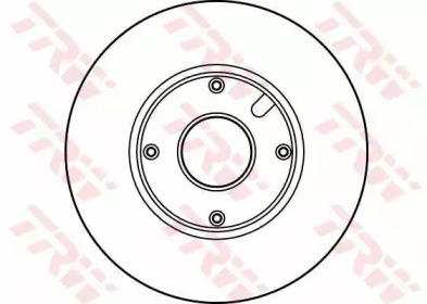 Тормозной диск TRW DF2629